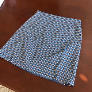 SOLD ON DEPOP Brandy Melville plaid skirt